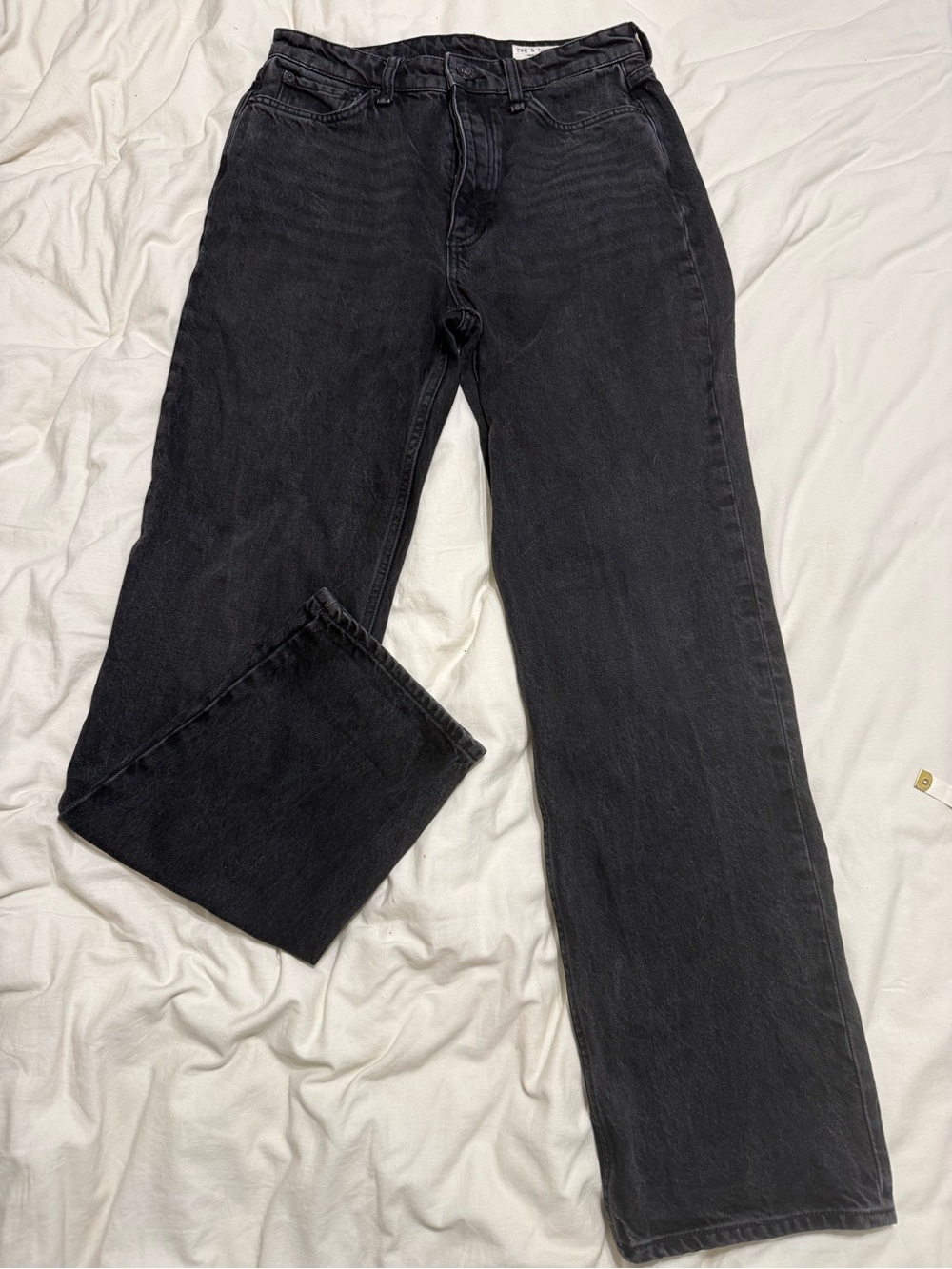 Rag & Bone Alex High Rise Straight Leg Jeans